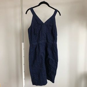 Old Navy | Navy Blue Tank Top Eyelet Dress